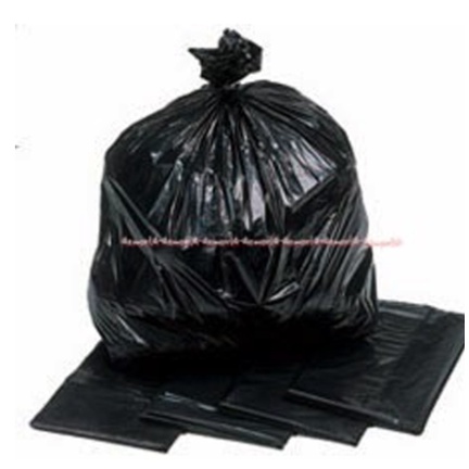 Klin Pak Kantong Sampah Extra Besar 12pcs Plastik Sampah Hitam Ukuran Jumbo 120cmx100cm Klinpack Klinpak Black Heavy Duty Garbage Trash Bags Plastic Bag Big Size