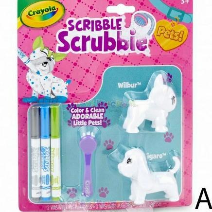 

Crayola Scribble Scrubbie Color & Clean Adorable Little Pets - Aaa