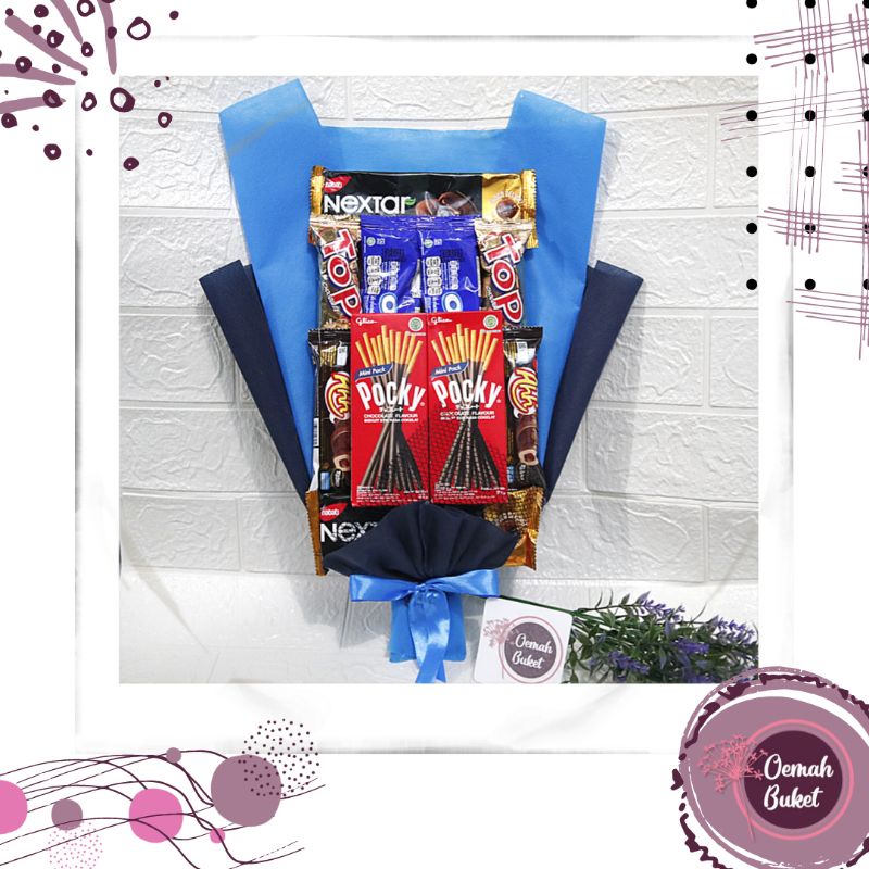 

Buket Snack | Buket Wisuda | Buket Pocky | Oemah Buket