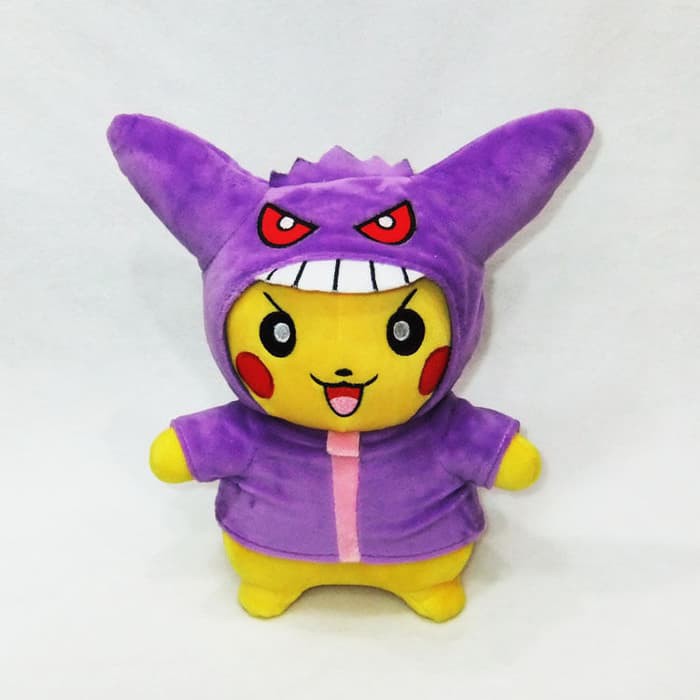 Boneka Pikachu Gengar Pokeball Boneka Pokemon Figure Moncolle