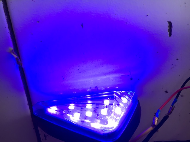 Sen Tempel LED Segitiga Sein Tempel Ninja Segitiga Sen Tempel Ninja Sen Tempel Fairing LED Sepasang