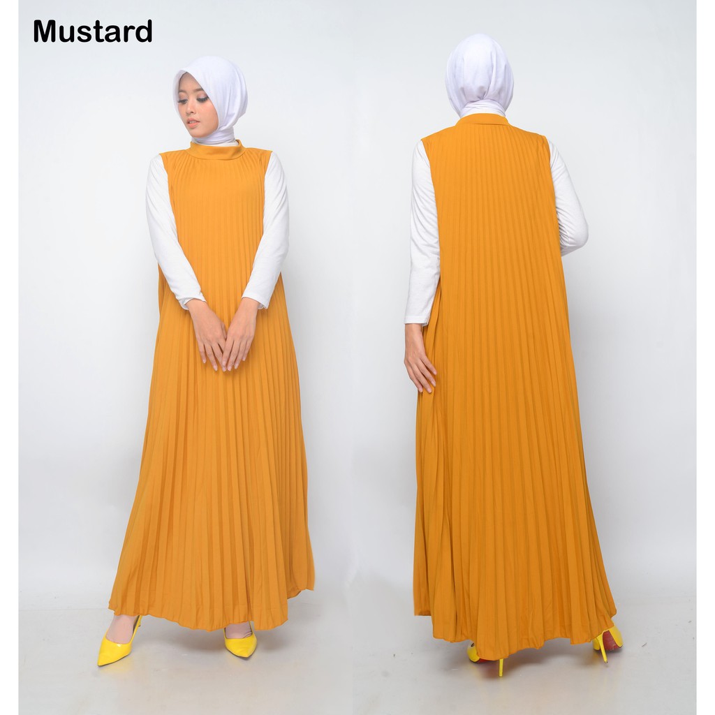 Gamis Plisket - Gamis Maxy Plisket 603 Mrs4