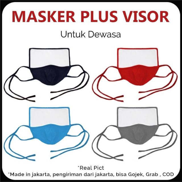 Masker + Face Shield