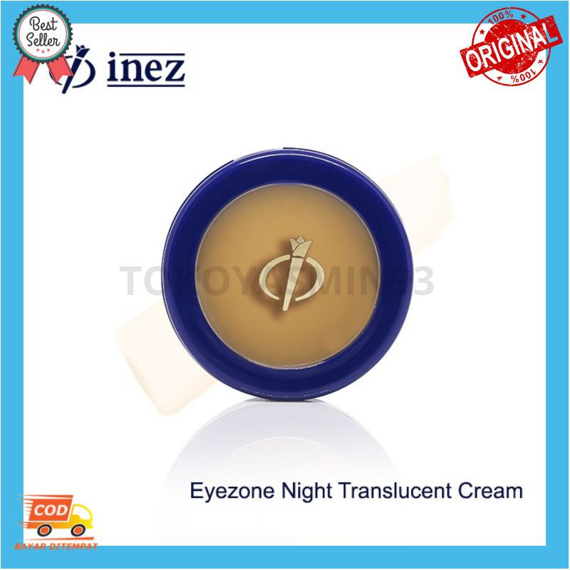 Inez Color Contour Plus Eyezone Night Translucent Cream Murah