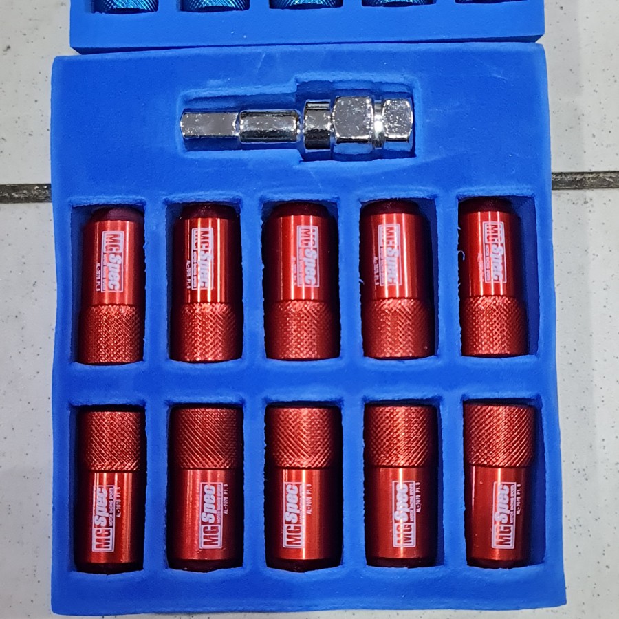 LUGNUT MAXGUARD RACING NUT BAUT RODA MOBIL RACING