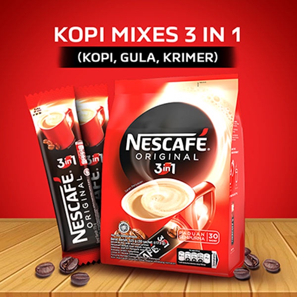 

Nescafe Original 3in1 (30x17.5gr)