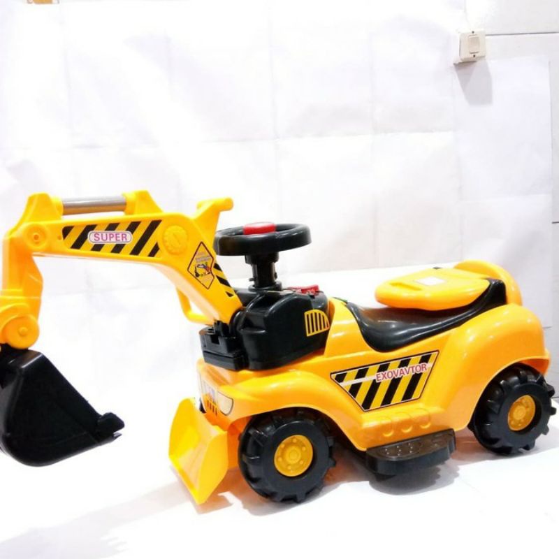 MAINAN ANAK EXCAVATOR AKI | MOBIL AKI EXCAVATOR | MAINAN MOBIL AKI | MAINAN AKI | MOTOR MAINAN
