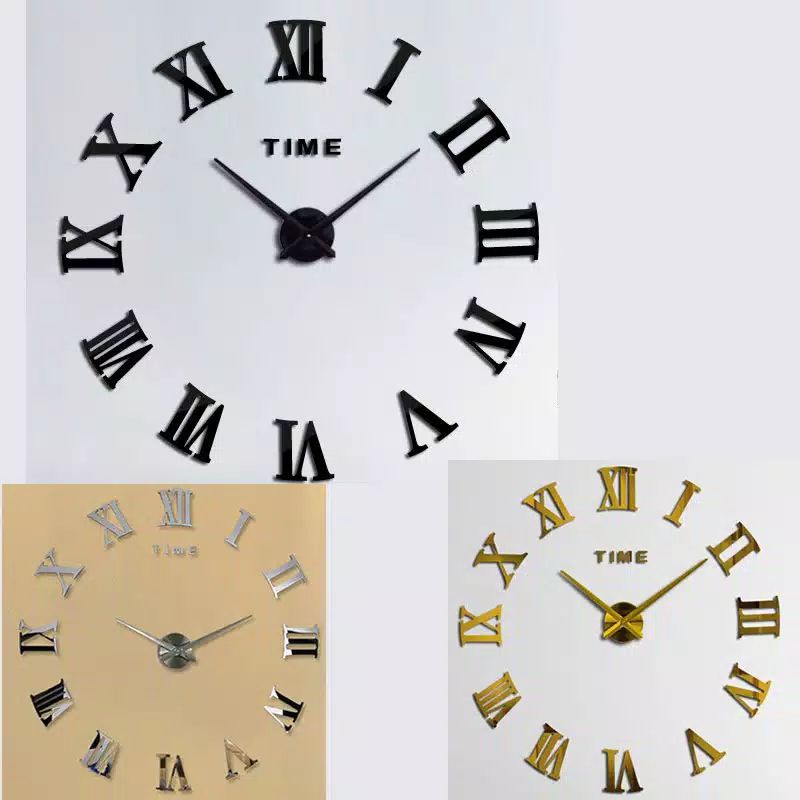 JAM INDUSTRIAL JUMBO /JAM DINDING SHABBY/ JAM VINTAGE JUMBO