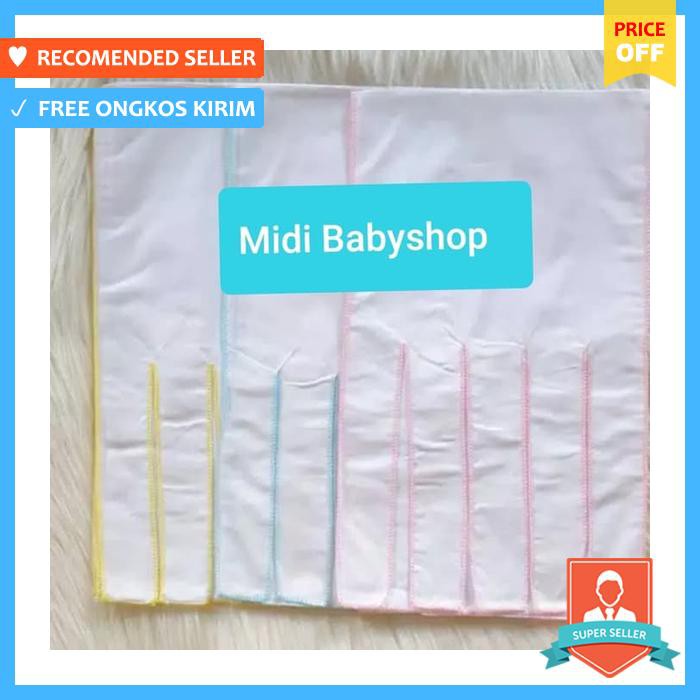 gurita bayi - 1 lusin/12 pcs gurita tali/ikat bayi polos - baju & sepatu bayi