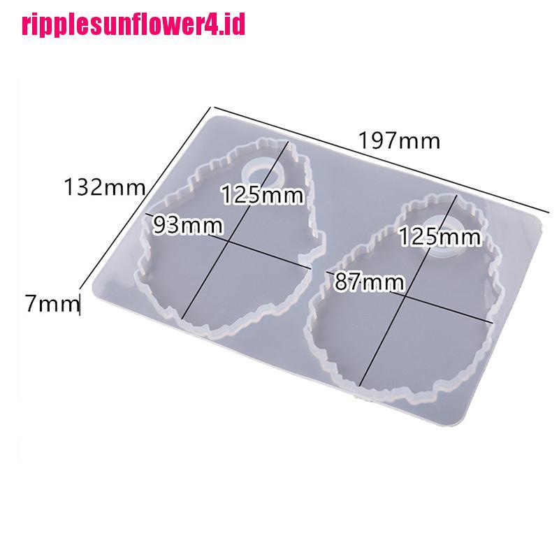 Cetakan Resin Bentuk Asimetris Bahan Silikon