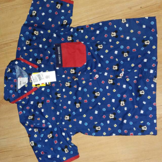 KEMEJA NEVADA DISNEY KIDS L