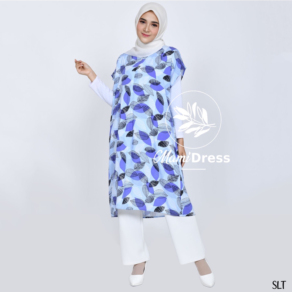 LEAF SERIES - Daster Premium Selutut Busui Friendly LD 120 PJ 100 / Daster Kekinian Mamidress