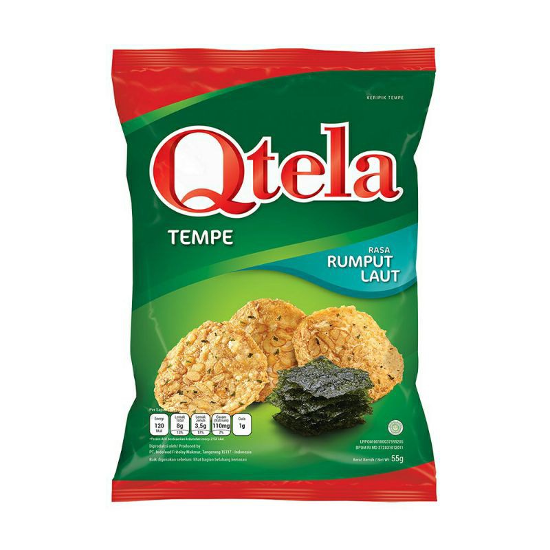 

Qtela Tempe Rasa Rumput Laut 55g