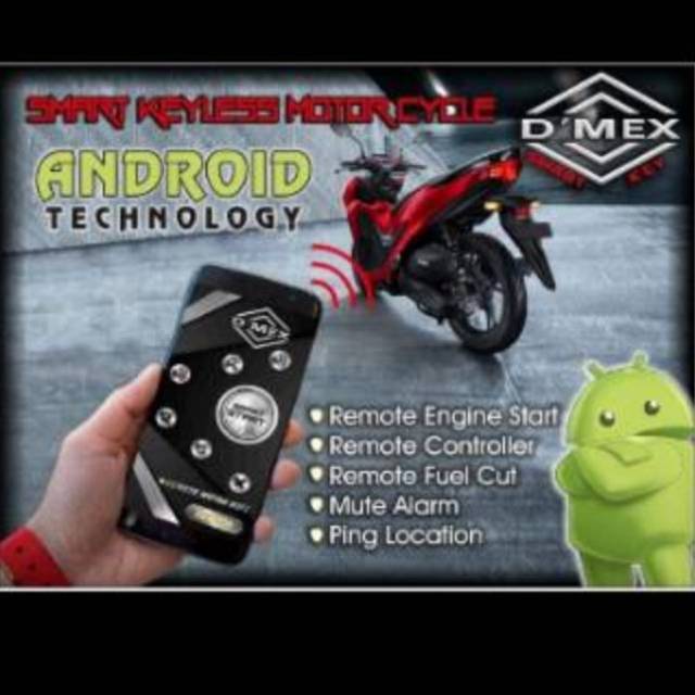 ALARM MOTOR DMEX ANDROID SMARTKEY