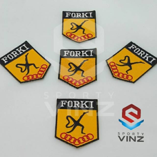 Logo Lambang Badge Emblem Karate Forki