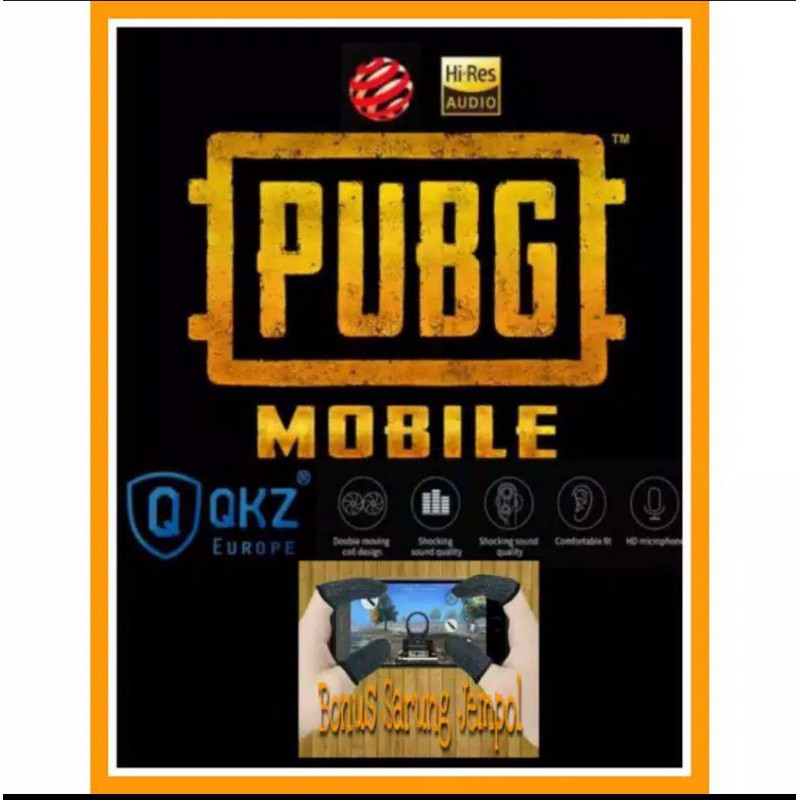 Headset Gaming Qkz ck8 / Double Horn / Hifi Qkz Ck5 Spektator Gaming