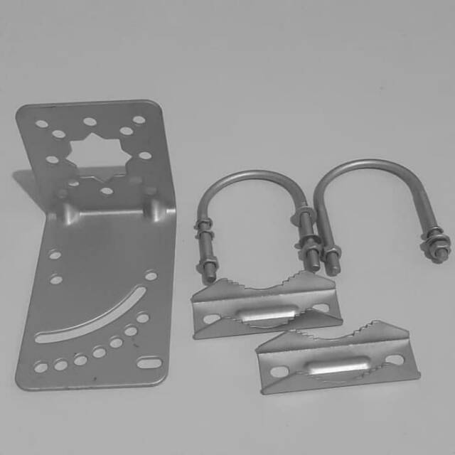 Jorgietech Breket antena grid / bracket antenna grid / breket antena grid 2.4Ghz dan 5Ghz kenbotong 