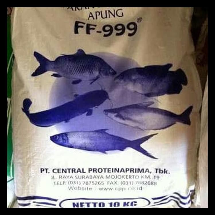 PAKAN PELET FF-999 KEMASAN 1KG KODE 8