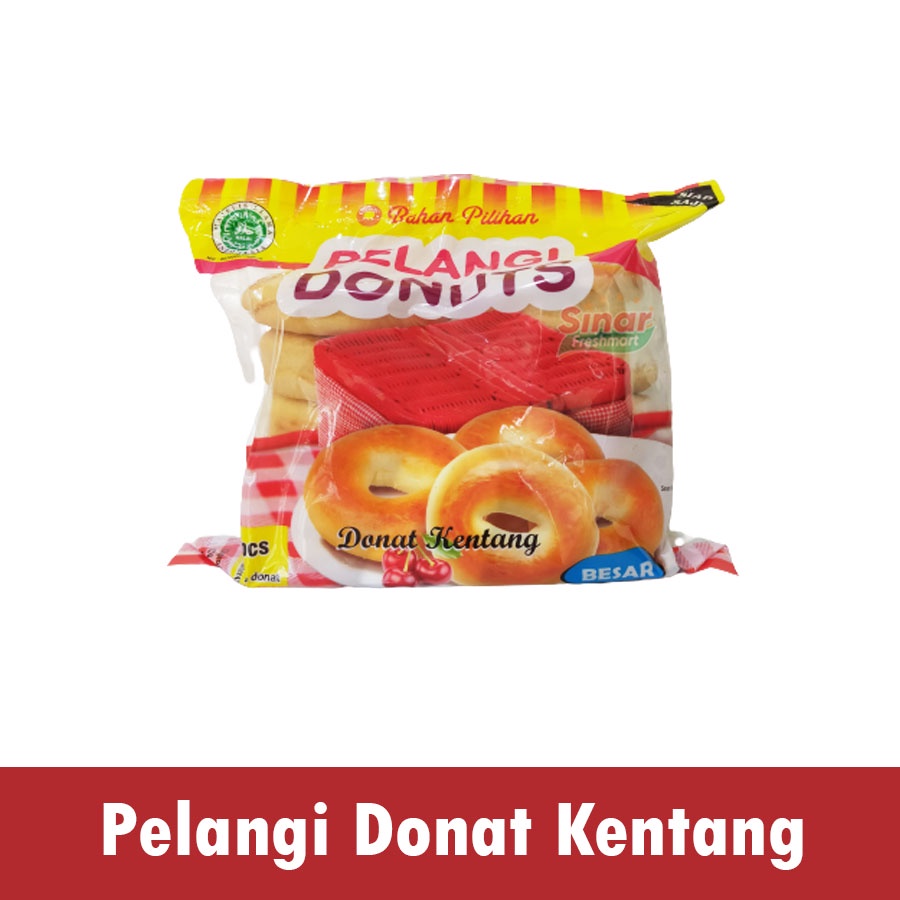 

[SINAR.FRESHMART] PELANGI DONAT KENTANG ISI 10pc [300]