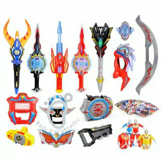 Mainan Pedang Ultraman Orb Senjata Ultraman Orb ada Suara 
