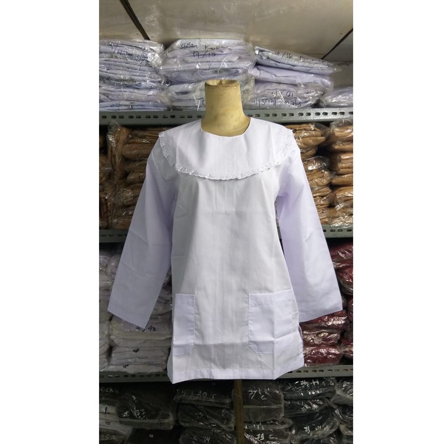 BAJU SERAGAM MUSLIMAH ATASAN MAMPANK