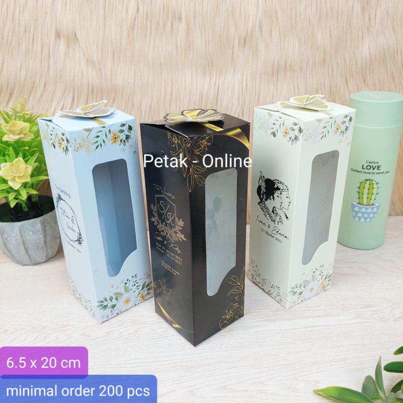 Jual Sablon Box Kemasan Botol Tumbler X Cm Shopee Indonesia