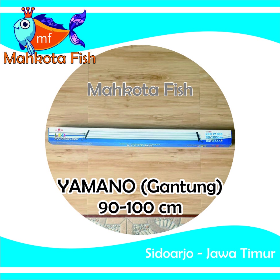 Lampu Gantung Aquarium 90-100 cm HEMAT ENERGY | Aquascape (GRATIS Buble)