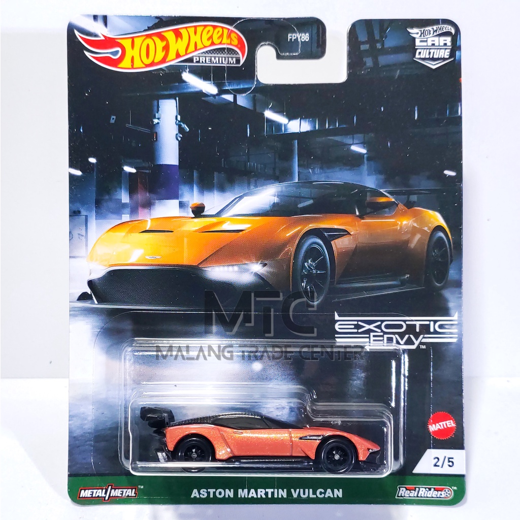 Hot Wheels Car Culture Aston Martin Vulcan Exotic Envy