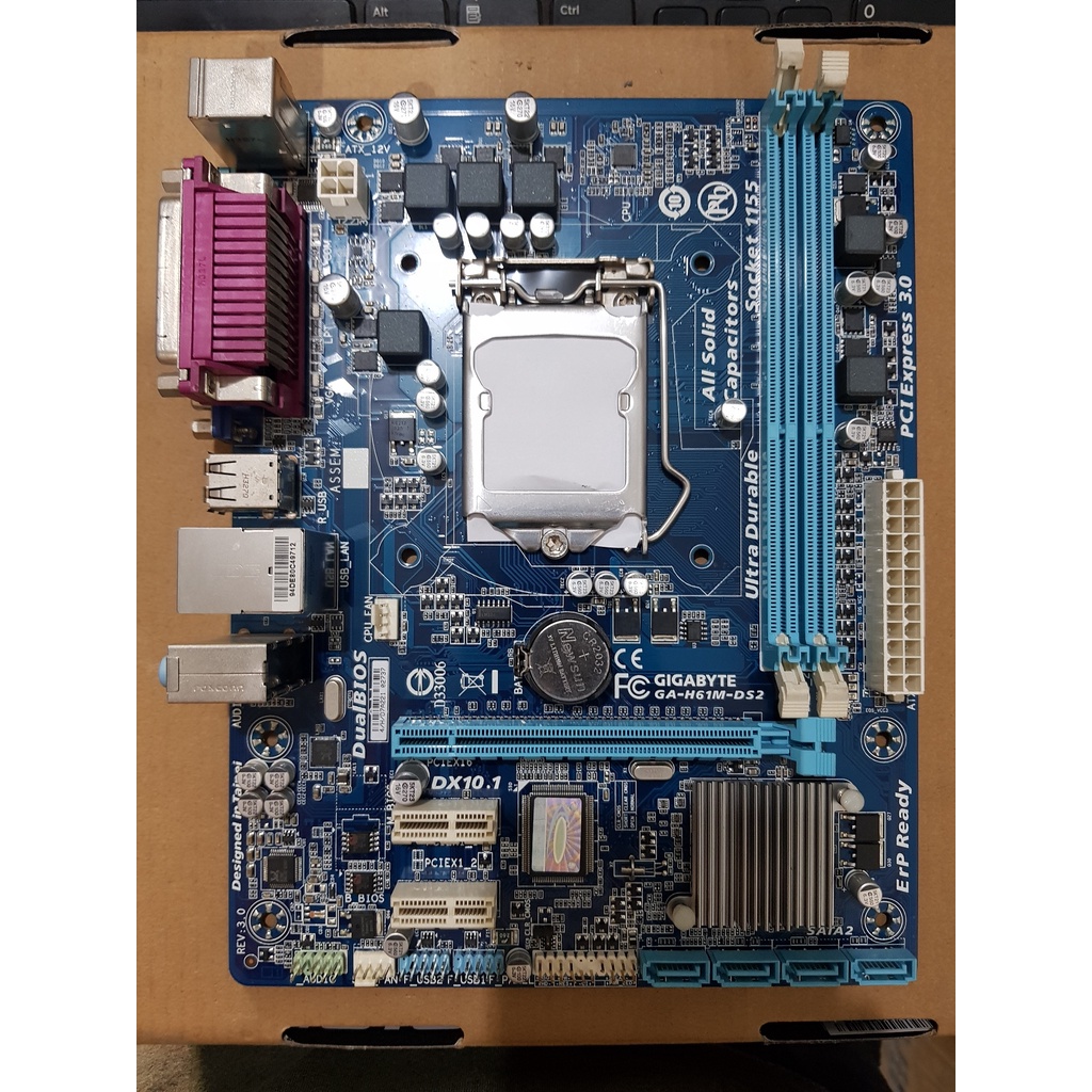 MOBO MOTHERBOARD GIGABYTE GA-H61M-DS2 SOCKET 1155