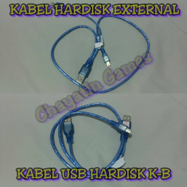 KABEL HARD DISK BIRU PENDEK ( B-K )