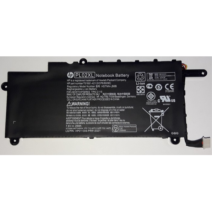 Baterai HP Pavilion 11-N028tu HP 11 X360 PL02XL HSTNN-LB6B Original