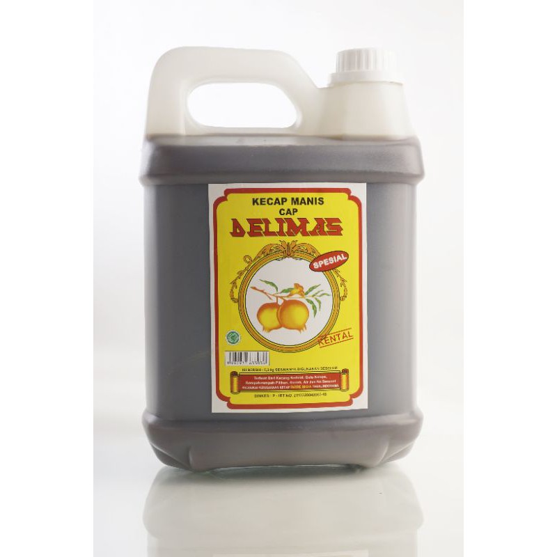 

Kecap Manis cap Delimas Spesial 5.8kg Djoe Hoa