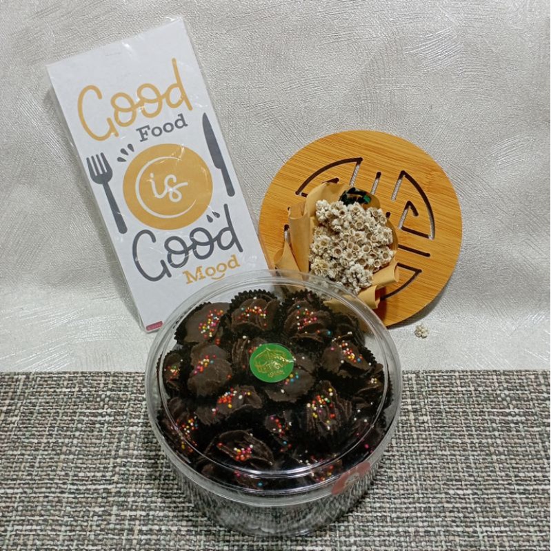 

(115gram) Corn Flakes Cokelat | Baked'G