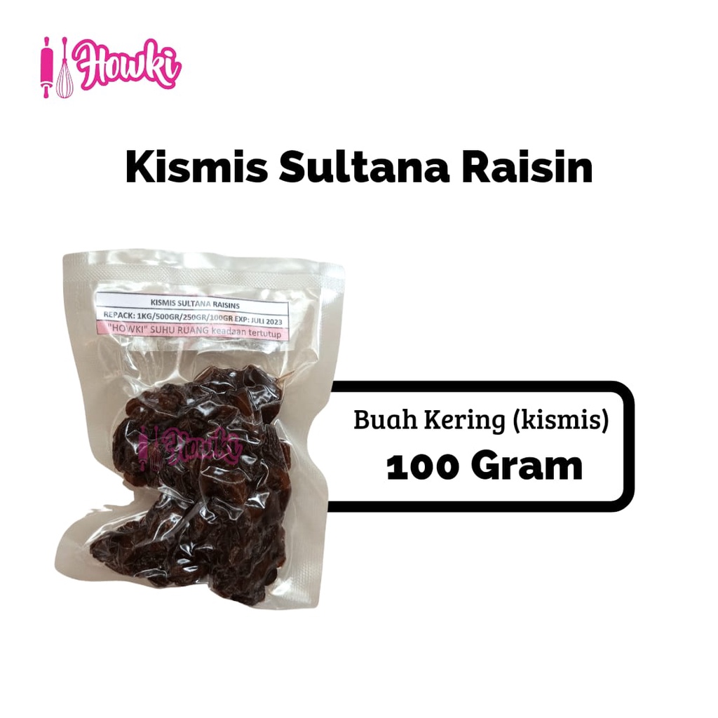 

Kismis Sultana Raisin 100gr