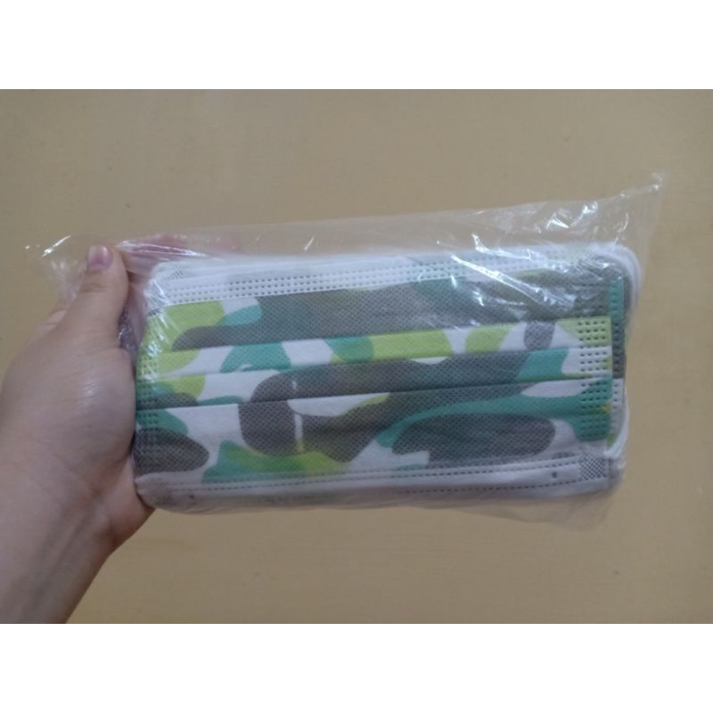 [MURAH] MASKER CORAK IMPORT ISI 50 MASKER 3PLY CORAK UNIK