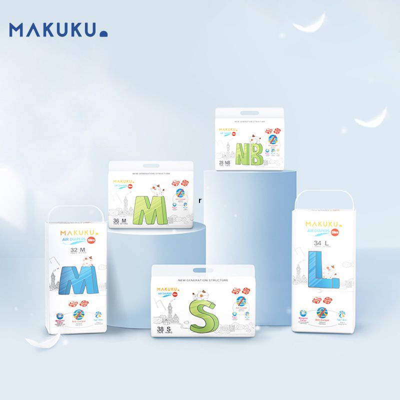 [MURAH] Makuku Air Diapers Slim Pants XL popok pampers diaper