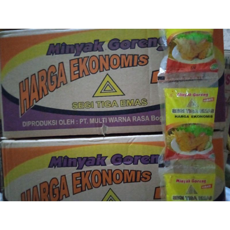 

Minyak Goreng Kemasan Ekonomis 1000 Segitiga Mas