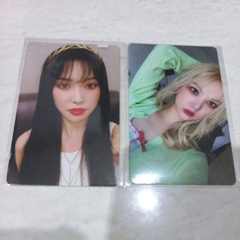 PC PHOTOCARD Yuju Eunha GFRIEND SOTS song of the sirens