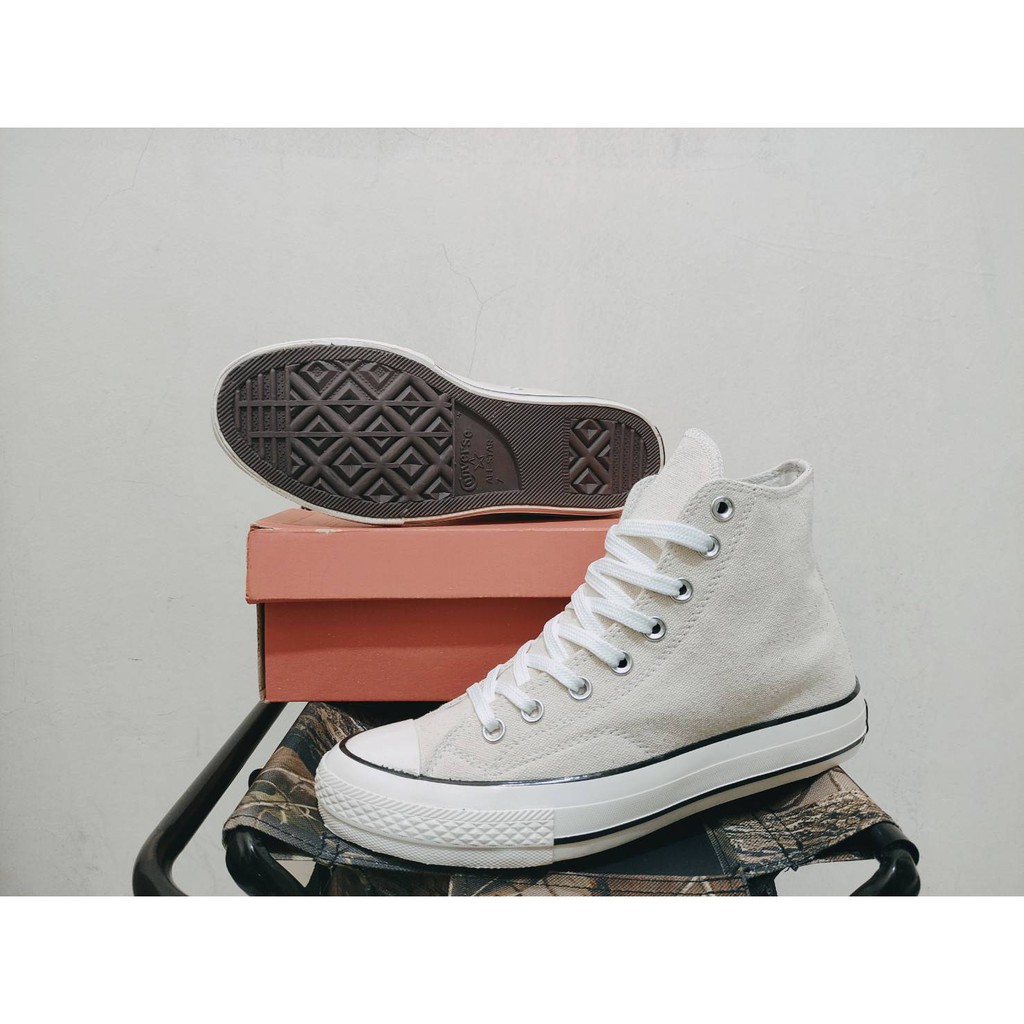 sepatu sneakers converse - Sepatu Kasual Pria CONVERSE 70S HI CREAM