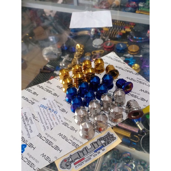 Mur head topi mur 12 topi probolt gold stainles blue heng thailand harga satuan