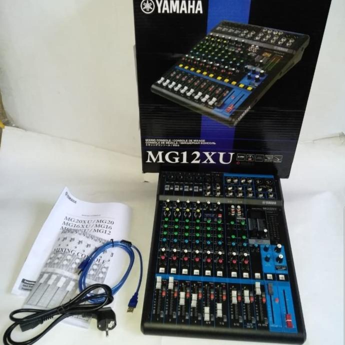 AUDIO MIXER YAMAHA MG 12XU/MG12XU ( 12 channel )