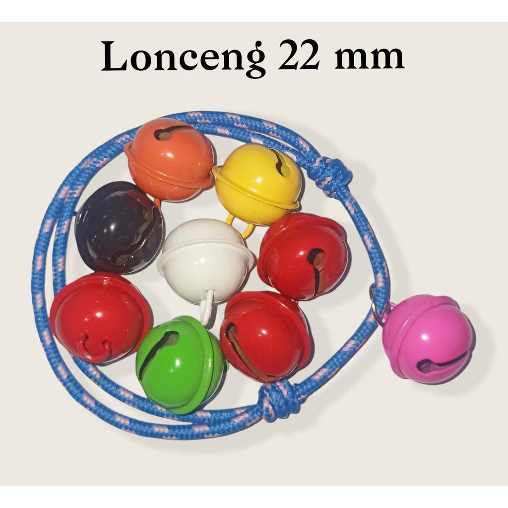 kalung kucing /kalung perusik /kelinci/ kalung anjing tali prusik 3mm bell / lonceng TERMURAH-1