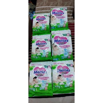 Pampers Merries Pants Renceng S,M,L,XL / popok merries celana S,M,L,XL / 1 Renceng 6pcs