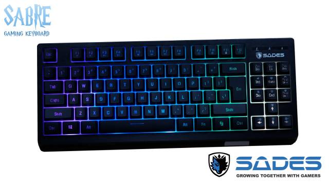 Sades Sabre RGB Gaming Keyboard