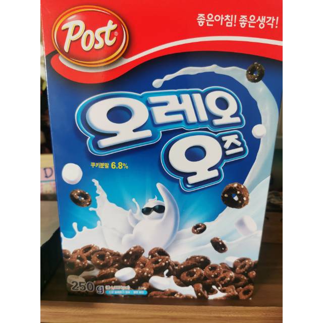 

Post korea oreo with marshmallow cereal sereal 250 gram
