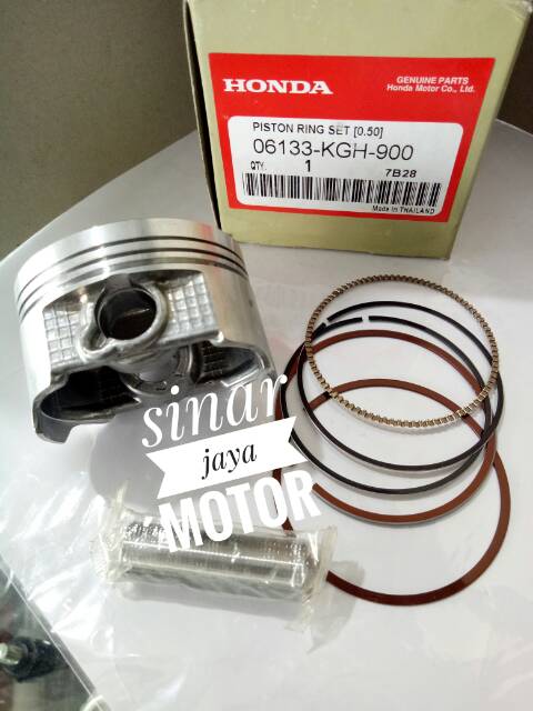 PISTON SEHER HONDA SONIC  STD 50 100 150 200 250 300.350 400 Honda made in thailand