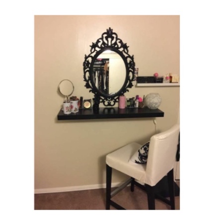 Rak Dinding Tempel Gantung Dapur Ambalan Minimalis Kayu 80 x 20 Cm