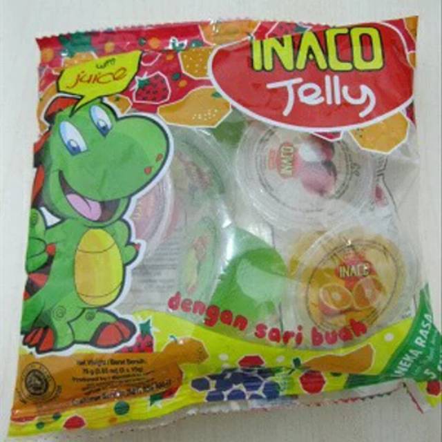 INACO JELLY ISI 5 ANEKA RASA BUAH PARCEL ULANG TAHUN