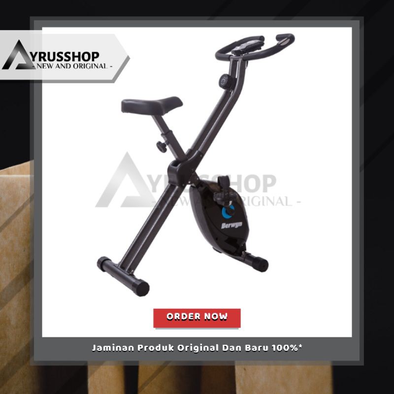 Sepeda Statis Lipat Simple Fold Bike/8 Speed/BERWYN NS654/Alat Olahraga Fitness/Gym
