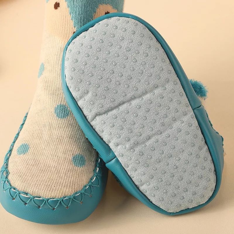 Sepatu Kaos Kaki Prewalker Bayi Panjang 6-12 Bulan Premium Anti Slip Import